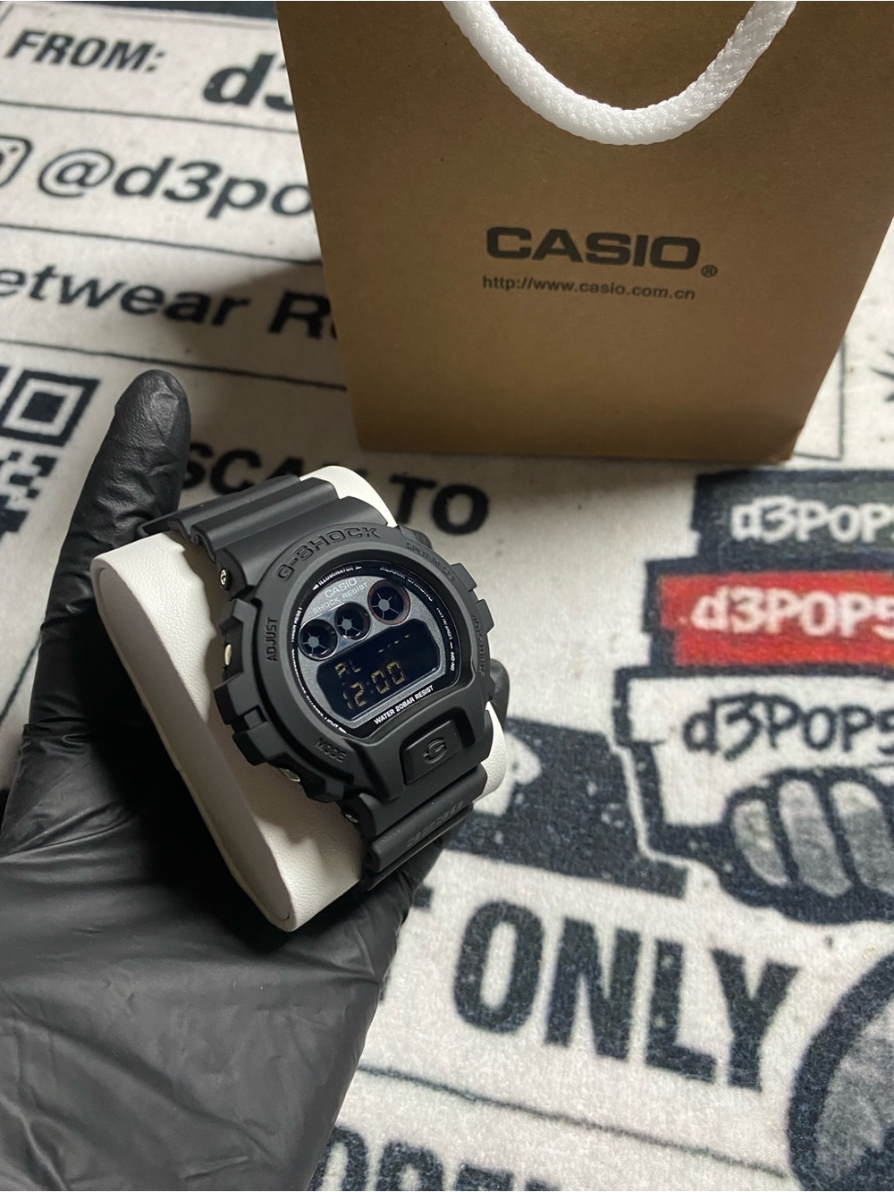 Casio G-Shock Matte Black Digital Sport Watch